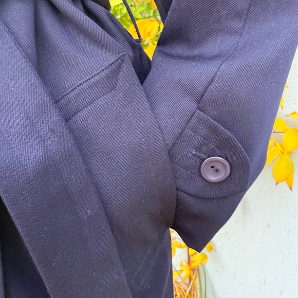 Must Have London Fog classic navy trench coat with removable lining - Picture 6 of 12